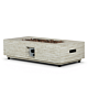 Mesa brasero Estate Rectangular travertino Happy Cocooning