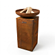 Pedestal acero corten MOODZ