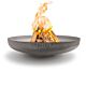 MOODZ Cuenco de Fuego de Acero Inoxidable Ø 120 cm