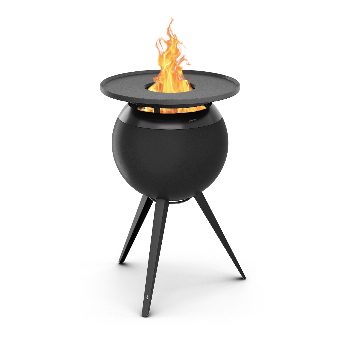 Brasero sin humo MOON 45 con plancha höfats