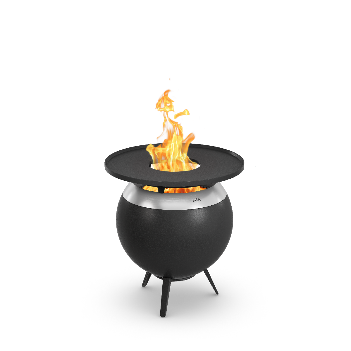 Brasero sin humo MOON 45 con plancha höfats