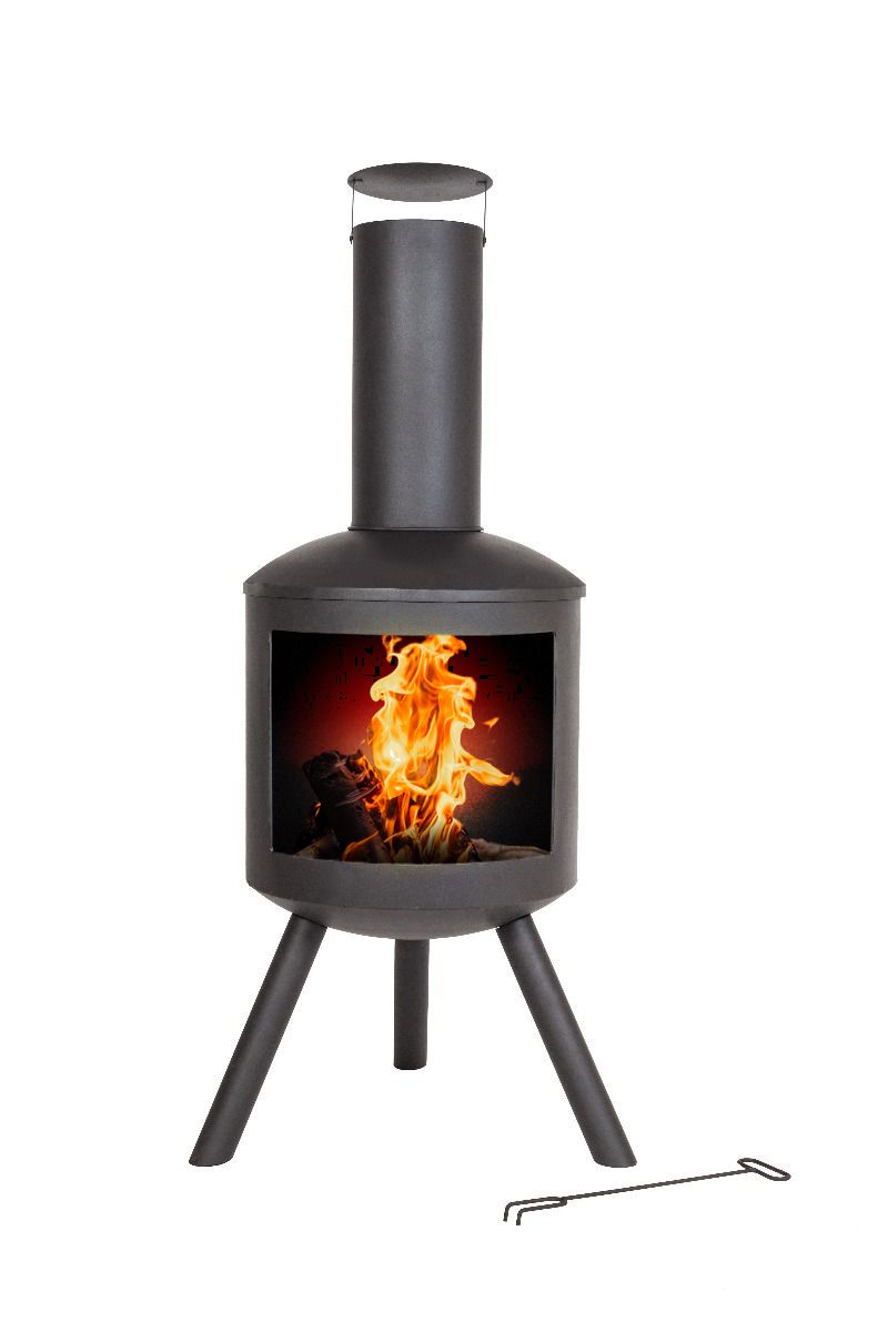 La Hacienda Barola Chimenea exterior