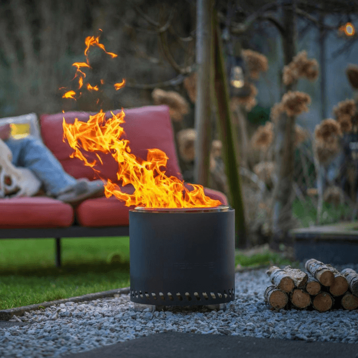 Redfire Volcano Chimenea de Pellets L