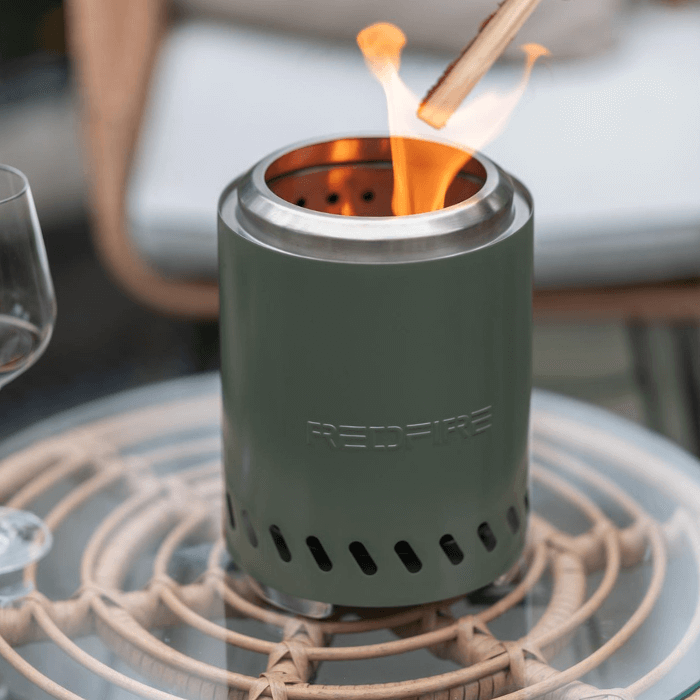 RedFire Volcano Pellet Chimenea de Mesa M