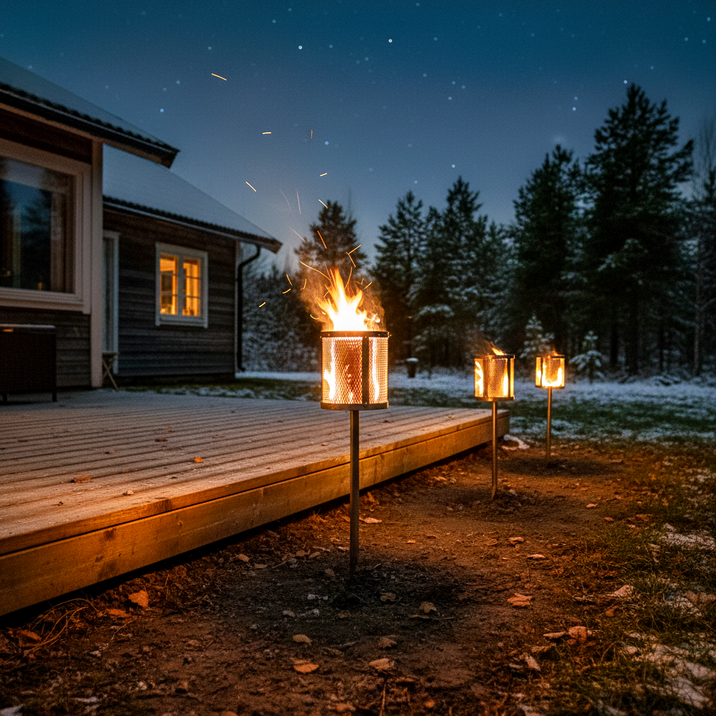 STOOQ Antorcha Sueca Highlandr Redonda 