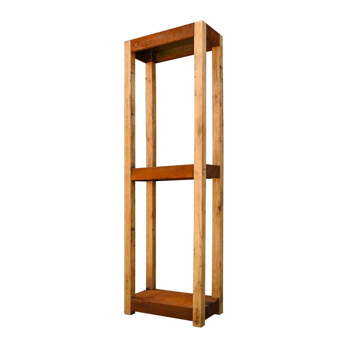 Quoco Wood Storage Cremagliera Corten (3 tamaños)