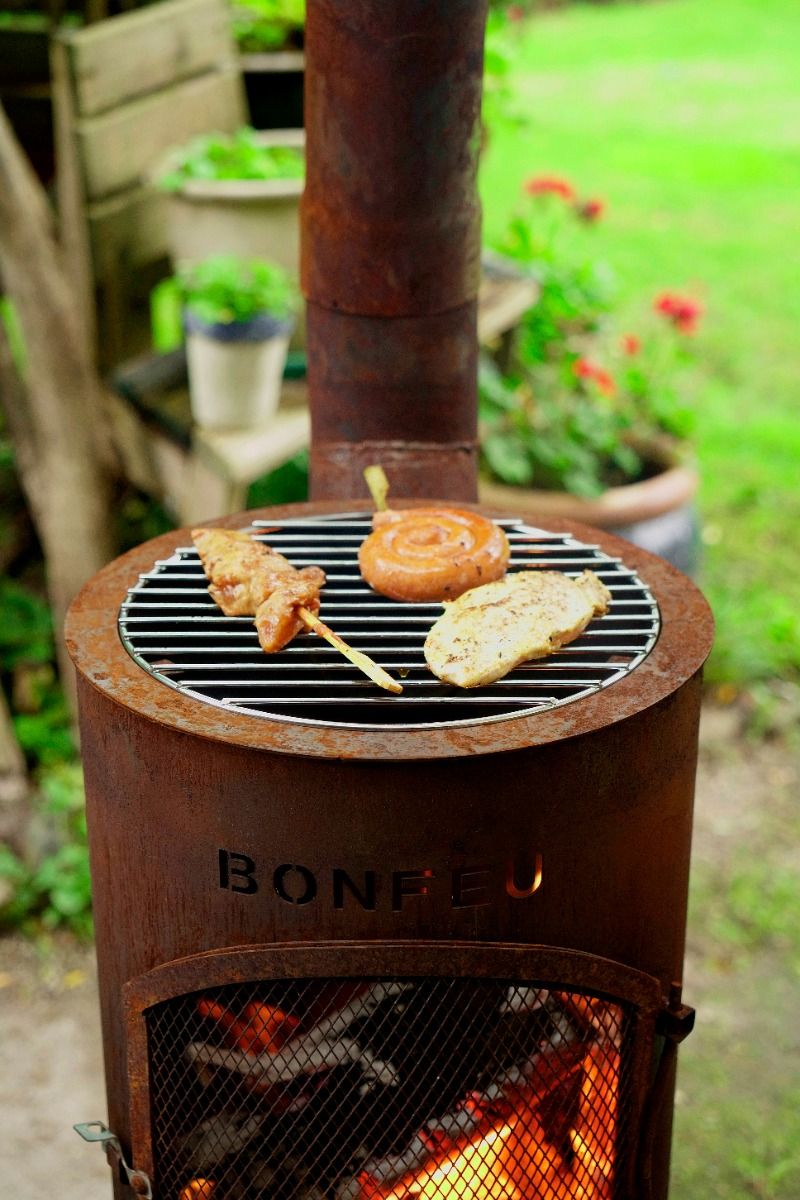 BonFeu Bongiano LP  chimenea de jardín Corten