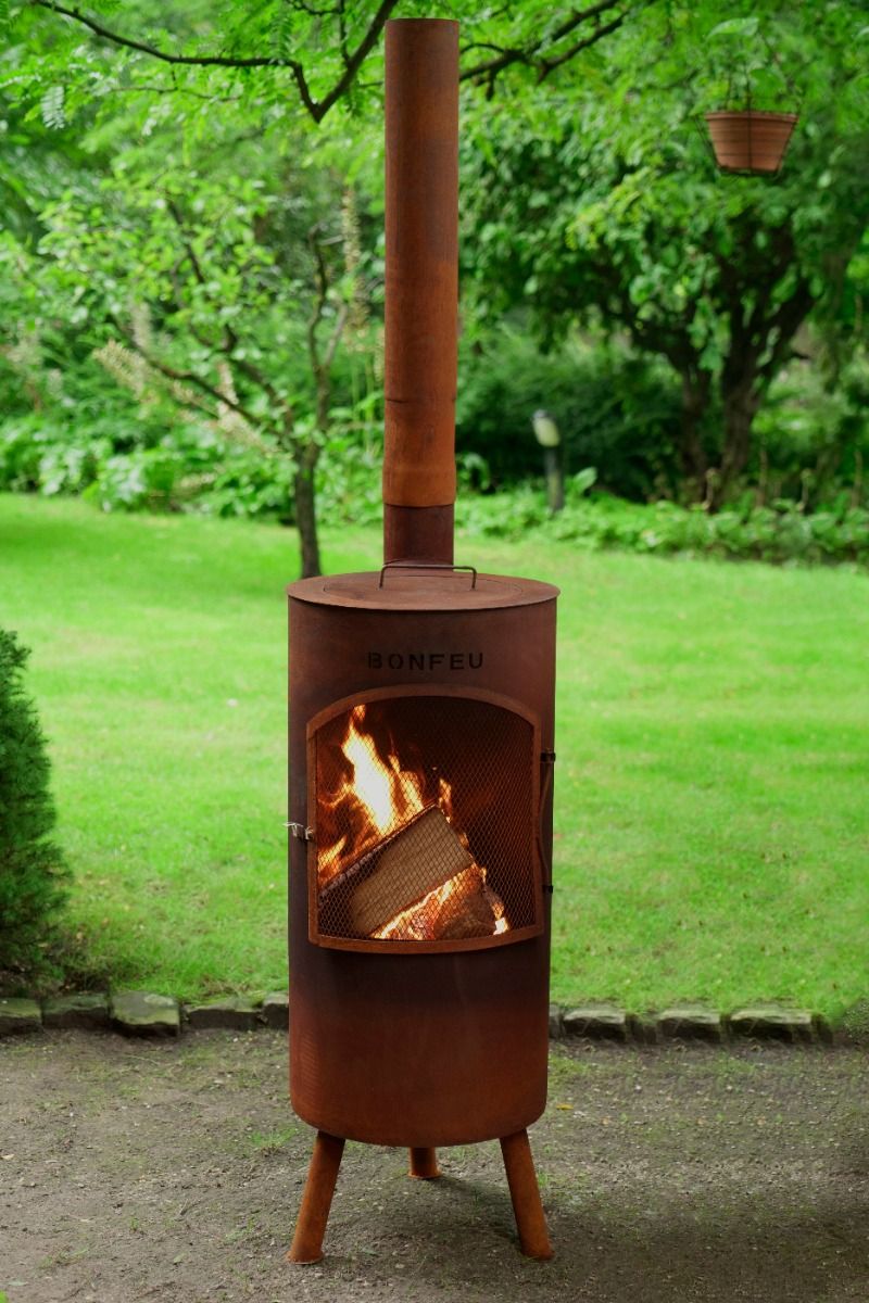 BonFeu BonTino LP chimenea de jardín Corten
