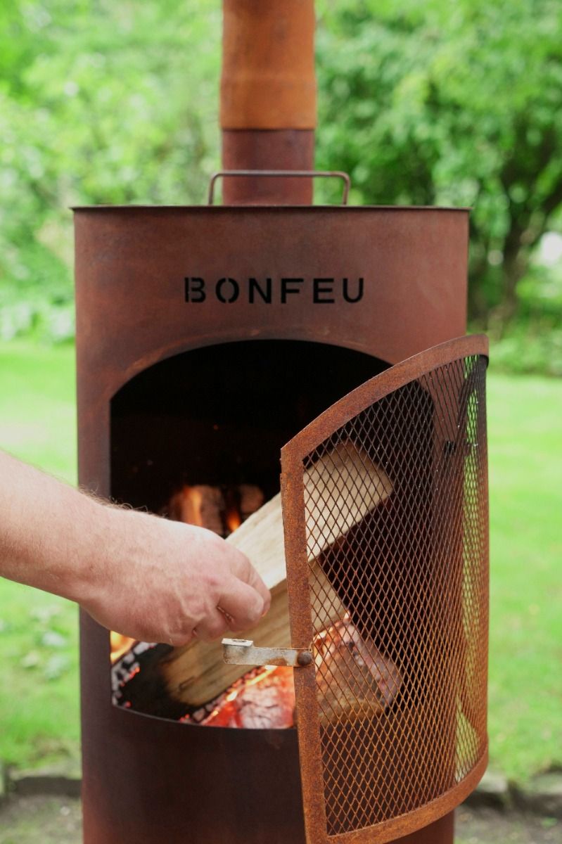 BonFeu BonTino LP  chimenea de jardín Óxido
