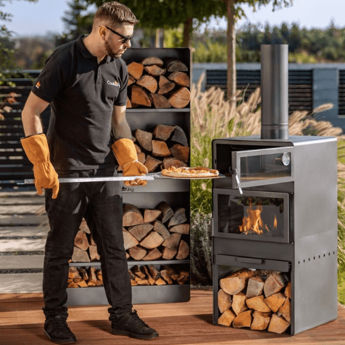 CookKing Chimenea de Jardín Vento con Horno