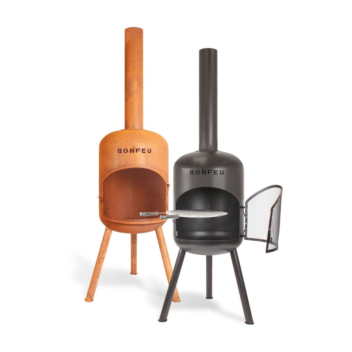 BonFeu BonBono Negro chimenea de jardín BonFeu BonBono Negro chimenea de jardín