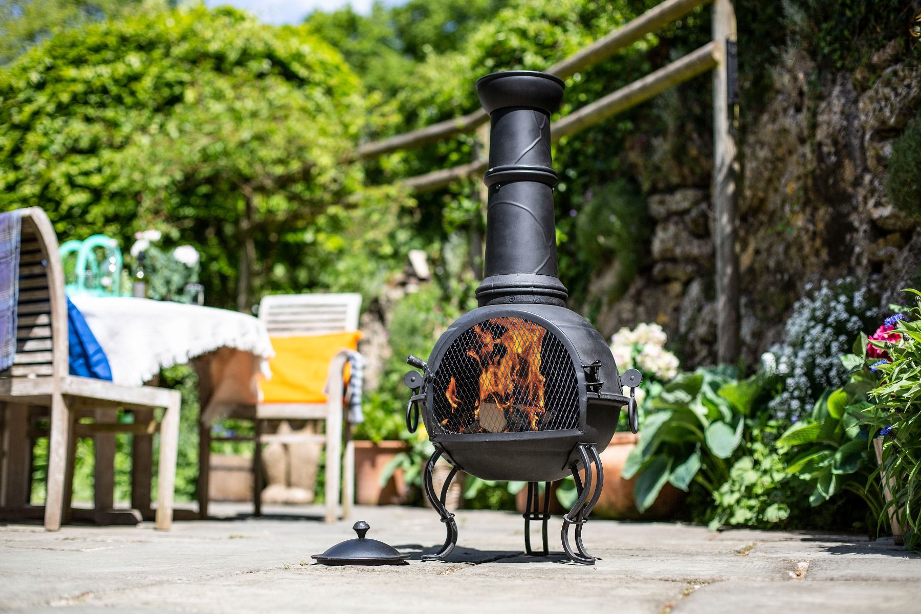 La Hacienda Chimenea exterior Murcia Large Con Parrilla