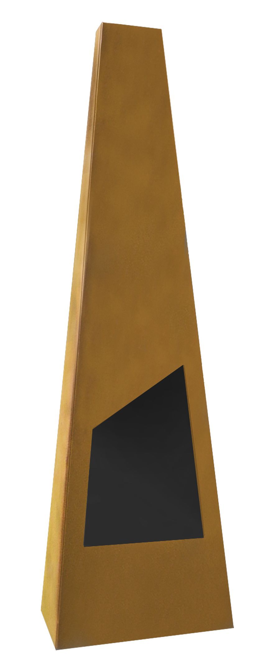 GardenMaxX Nevados Corten chimenea exterior