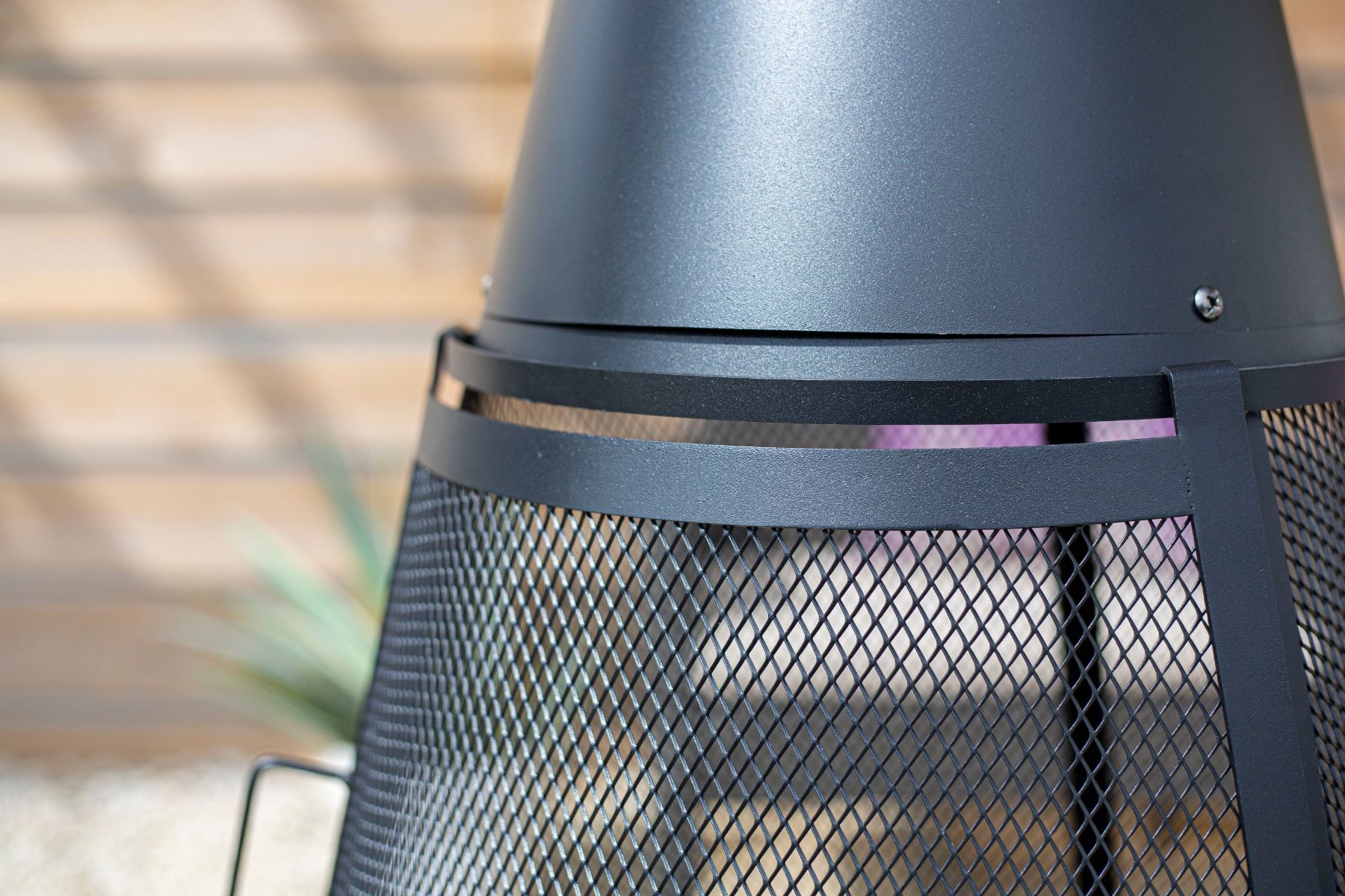 La Hacienda Colorado Mesh Chimenea exterior 160
