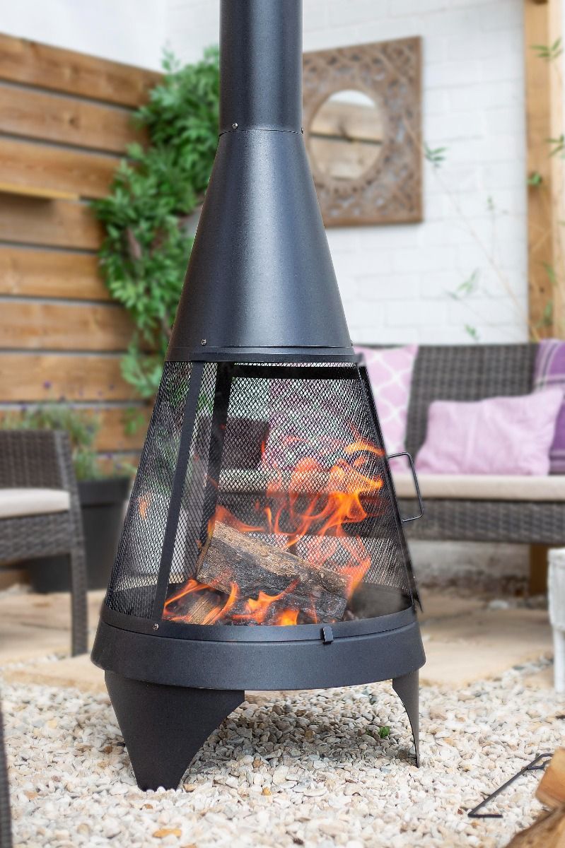 La Hacienda Colorado Mesh Chimenea exterior 160