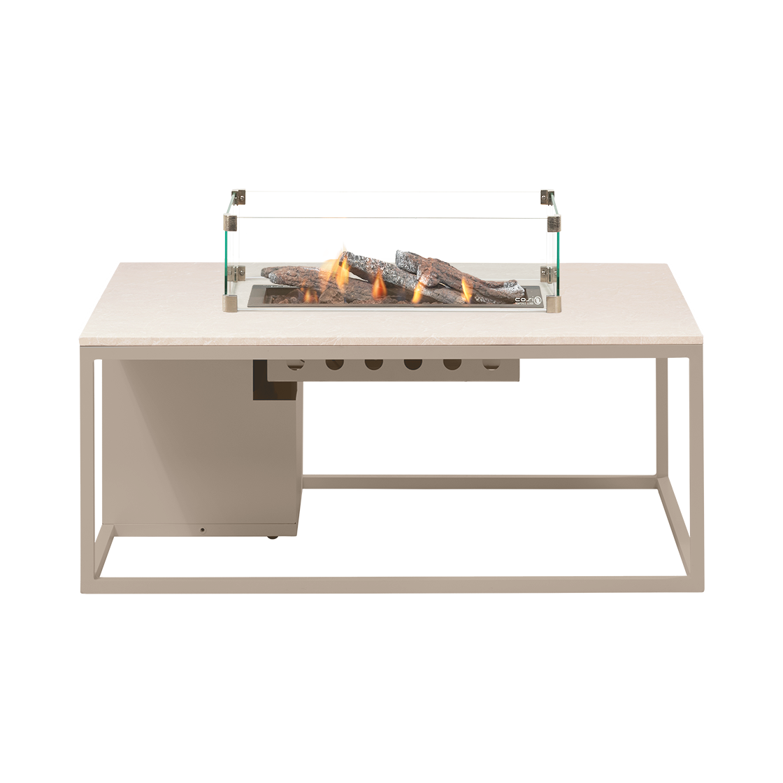 Cosi Mesa de Fuego Cosiloft 120 Sandy Beige / Stone