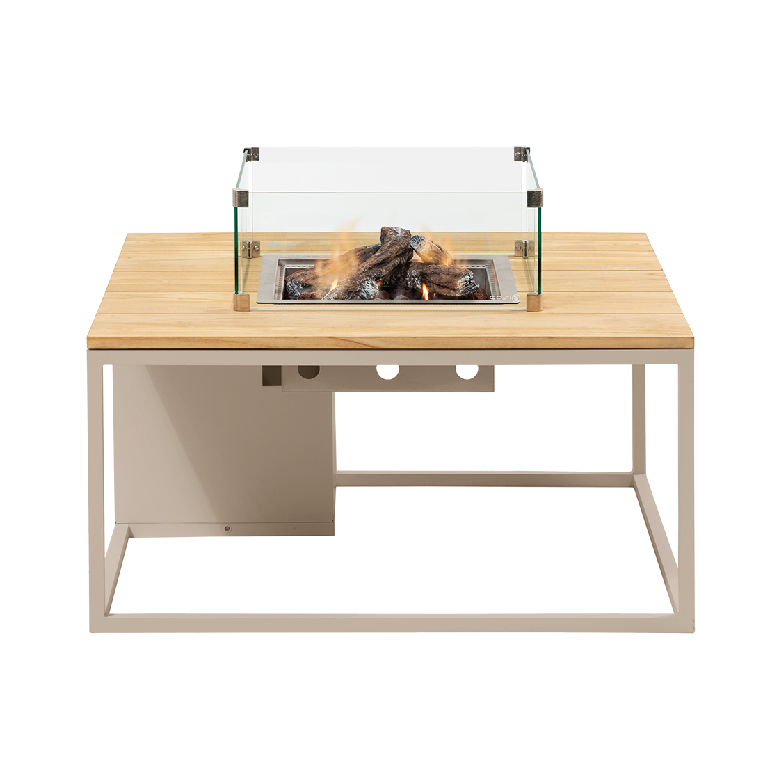 Cosi Mesa de Fuego Cosiloft 100 Beige / Teak