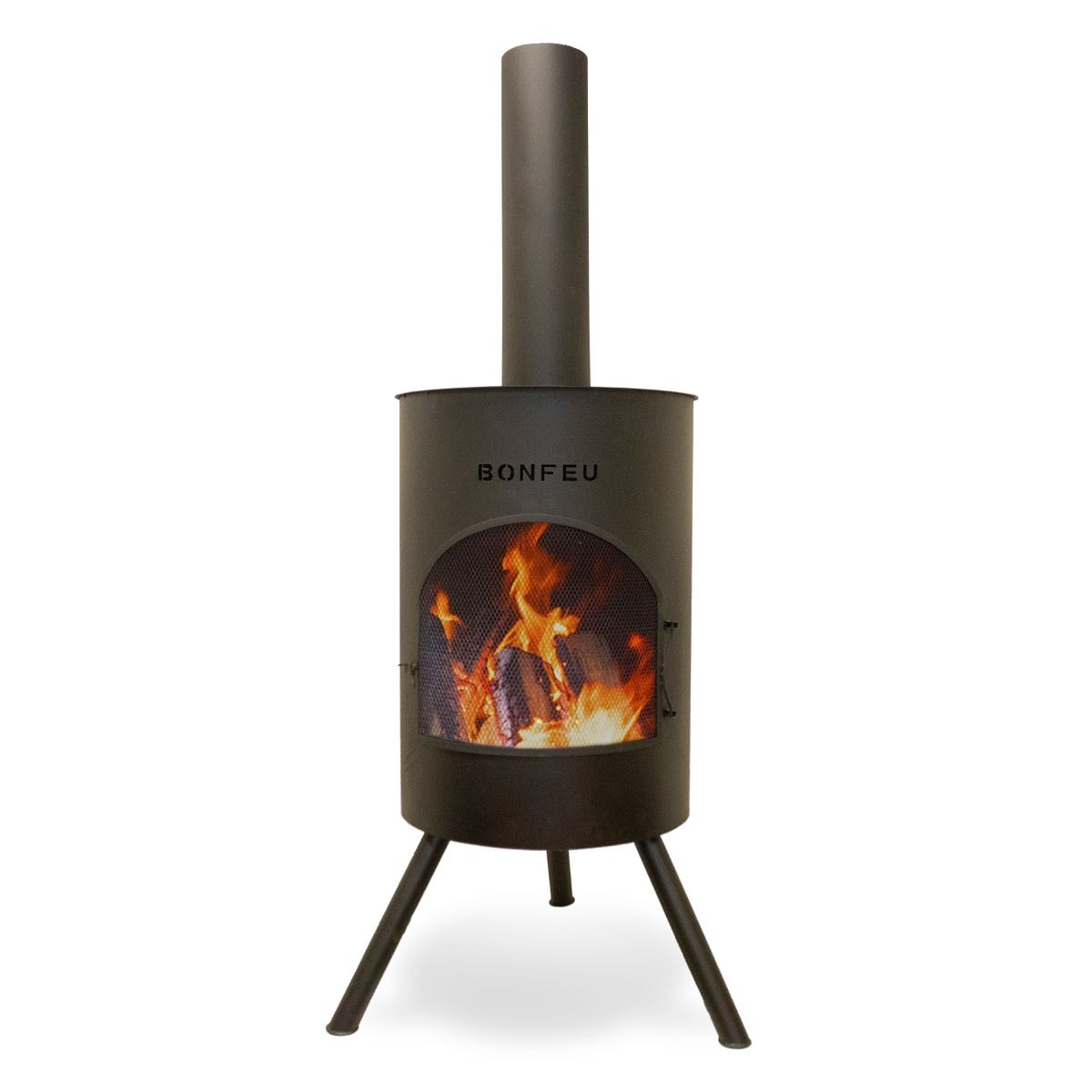 BonFeu BonTon 60 Negro chimenea de jardín