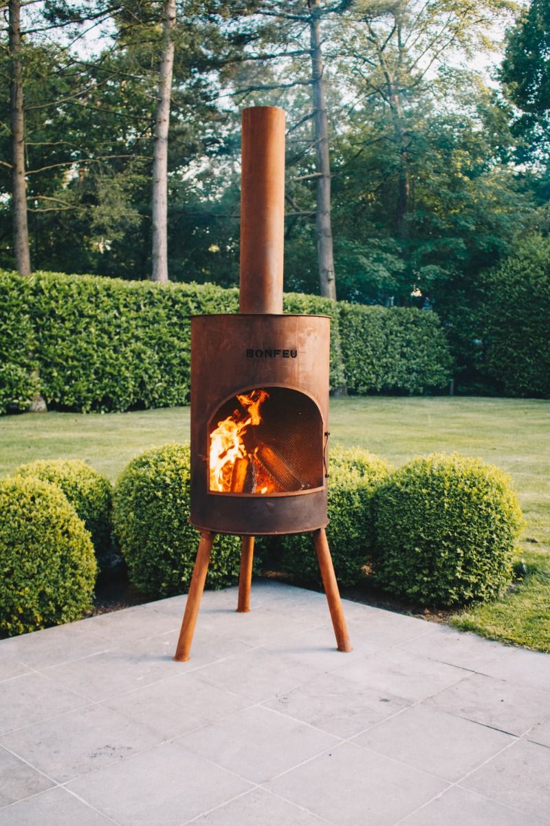 BonFeu BonTon 60 Corten chimenea de jardín