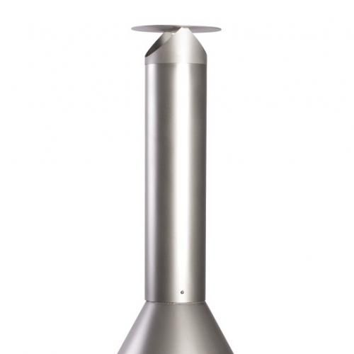 GardenMaxX Cotopaxi Inox chimenea exterior