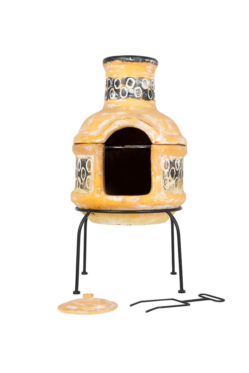 La Hacienda Circles Chimenea mexicana