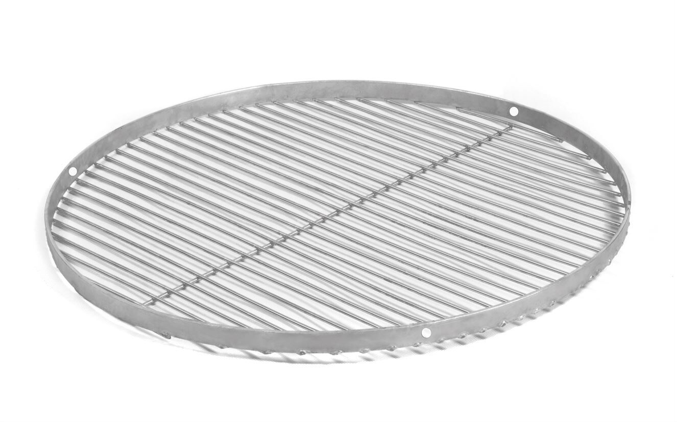 CookKing Parrilla de Acero Inoxidable ø 80 cm