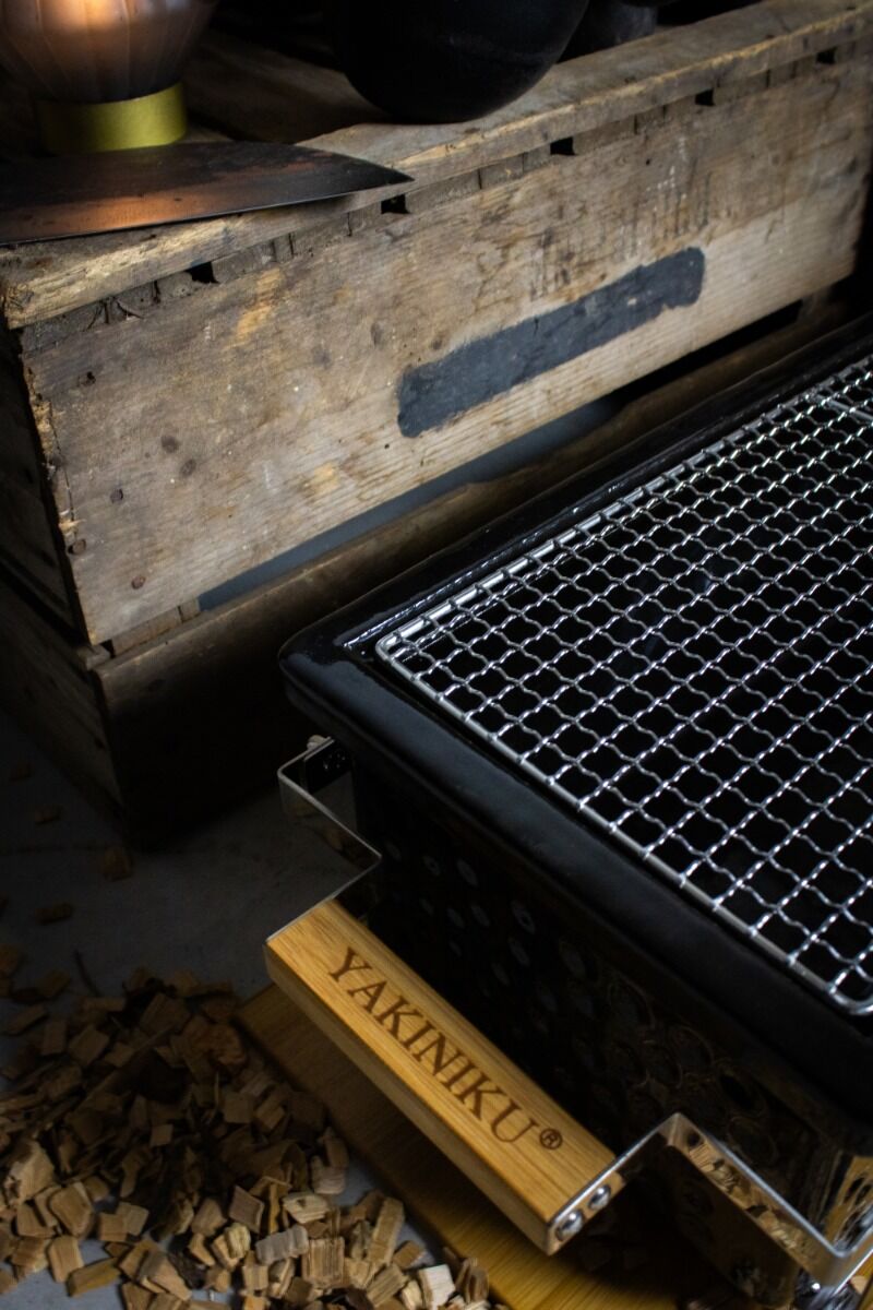 Barbacoa de mesa Shichirin Rectangular Large YAKINIKU