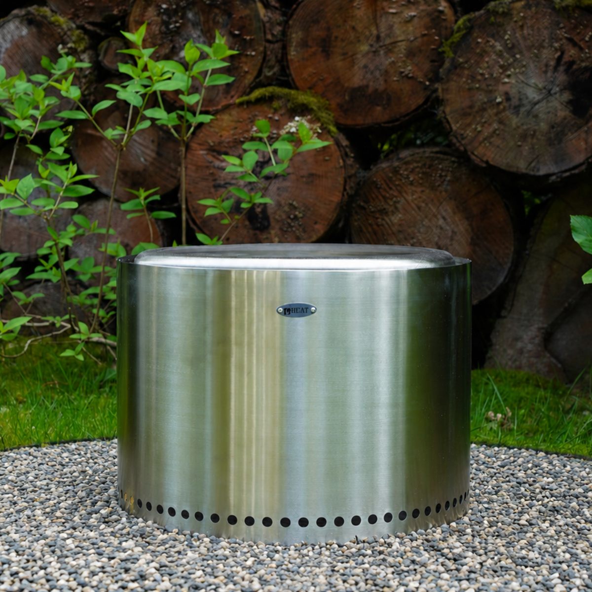 Brasero sin humo Rokfri Xlarge acero inoxidable HEAT