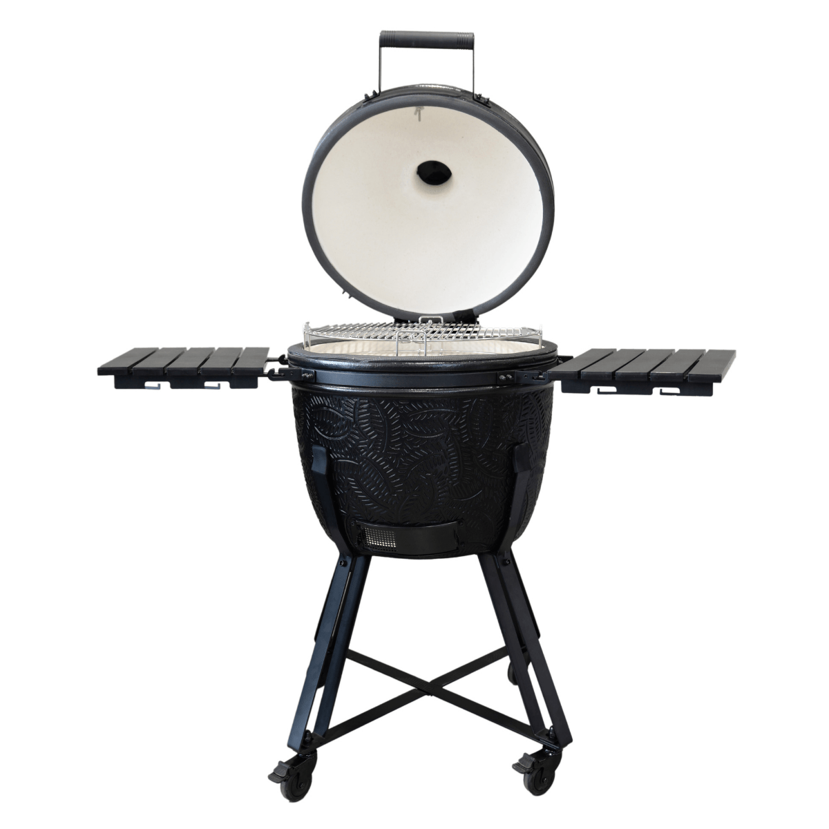 Barbacoa cerámica Kamal Extra Large negro mate Barbecook