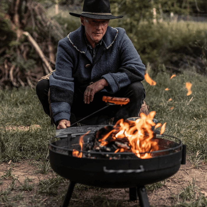 Barebones Cowboy Sistema de Parrilla Brasero Pequeño