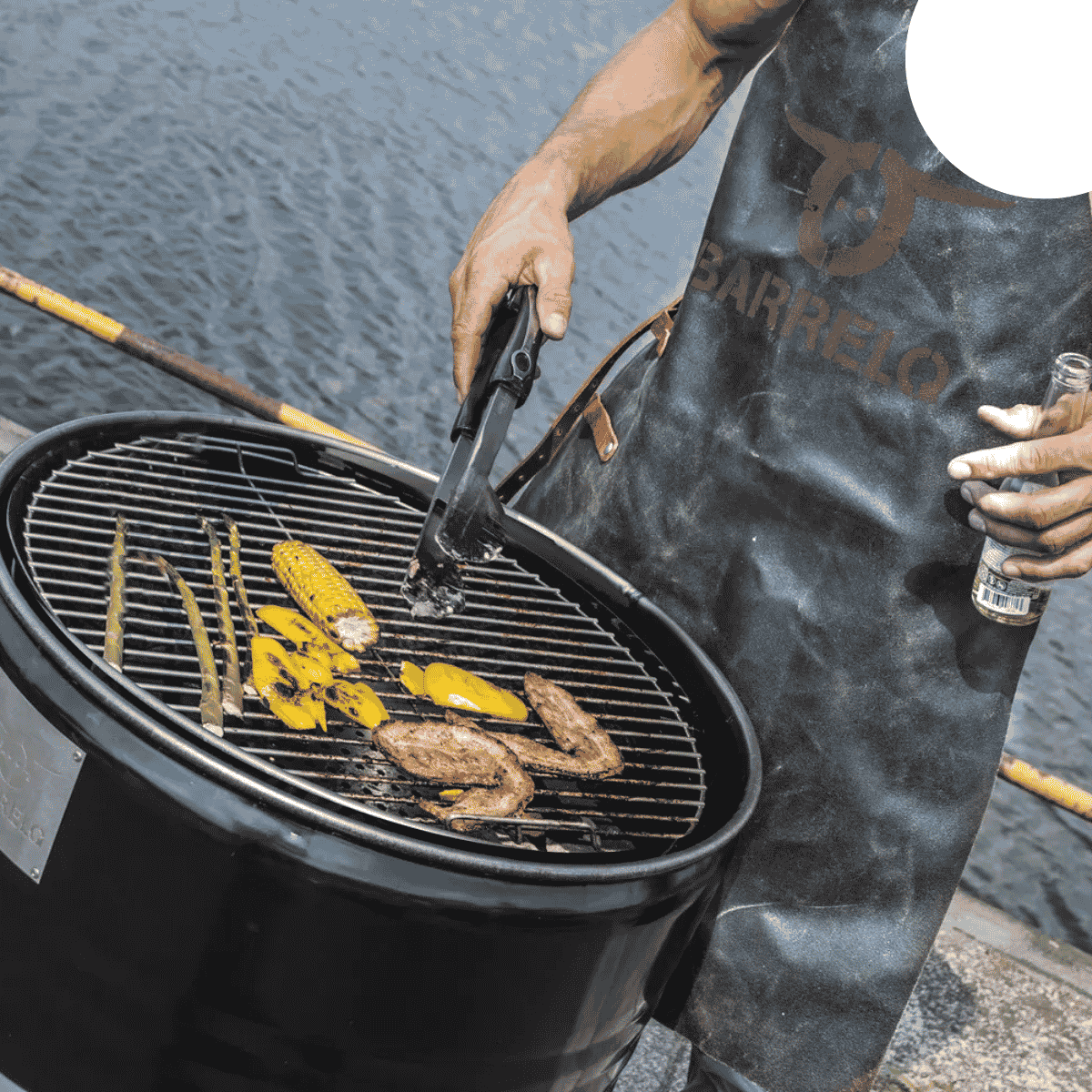 Brasero barbacoa barril Original grande BarrelQ