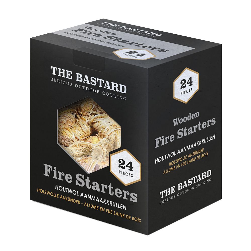 The Bastard Encendedores de madera 24pcs | 350gr