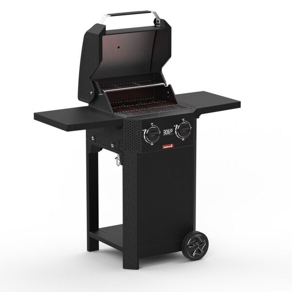Barbecook E-Luca Barbacoa Eléctrica con Mesas Laterales