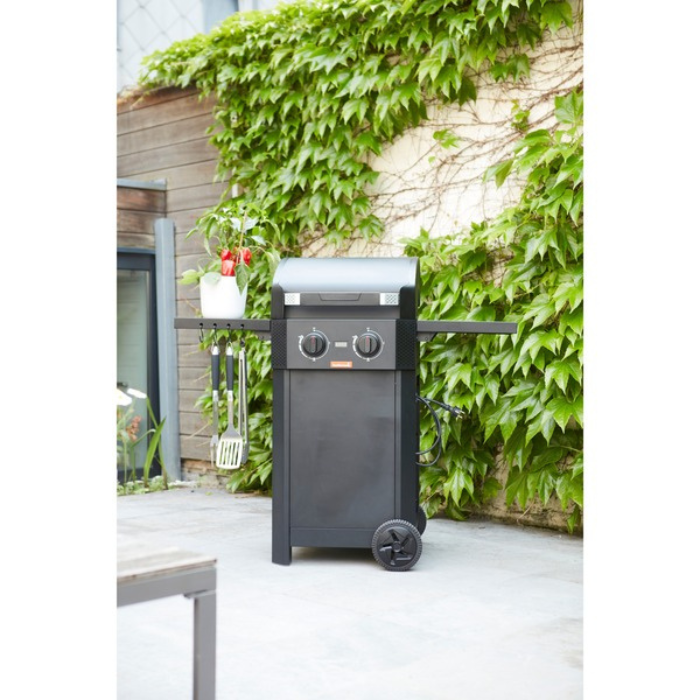 Barbecook E-Luca Barbacoa Eléctrica con Mesas Laterales