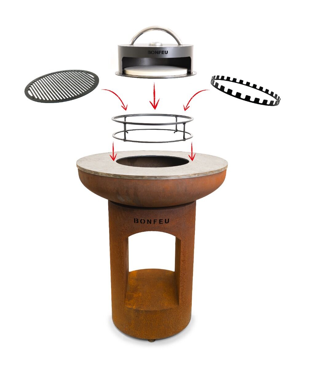 BonFeu Soporte para BonBiza/BonPlancha Ø80 cm
