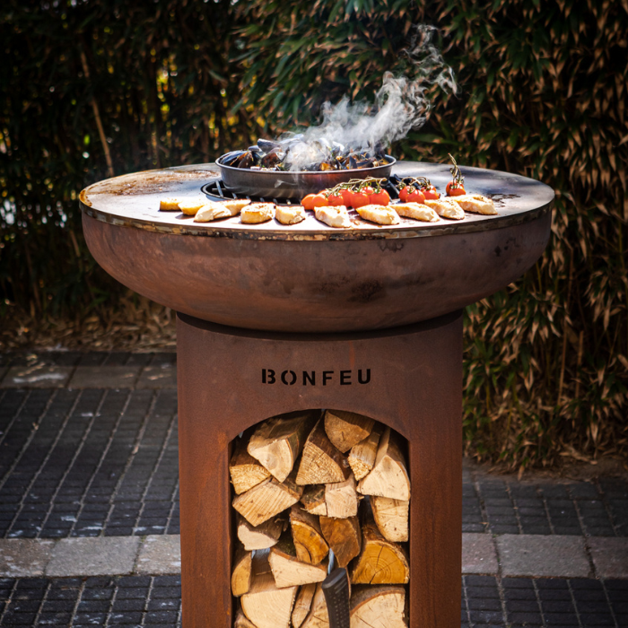 BonFeu BonBiza Abierto Corten