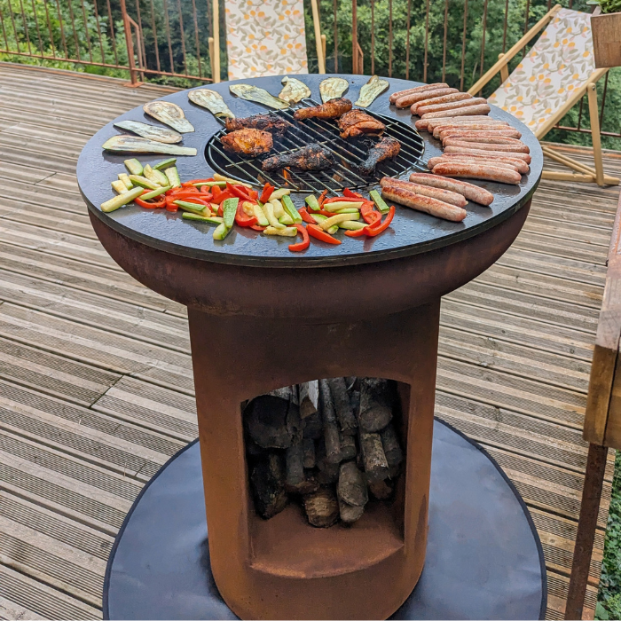 BonFeu BonBiza Abierto Corten