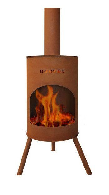 BonFeu BonTon 50 Chimenea exterior Corten