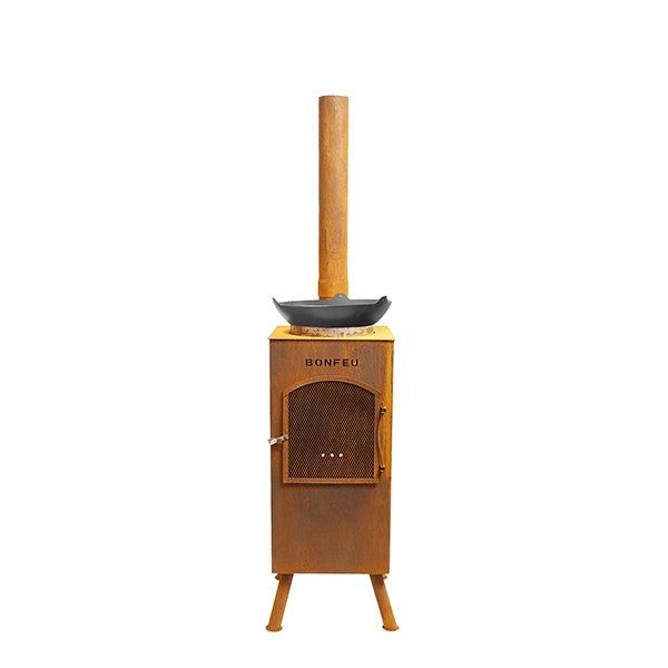 BonFeu BonCarré QLP chimenea de jardín Corten