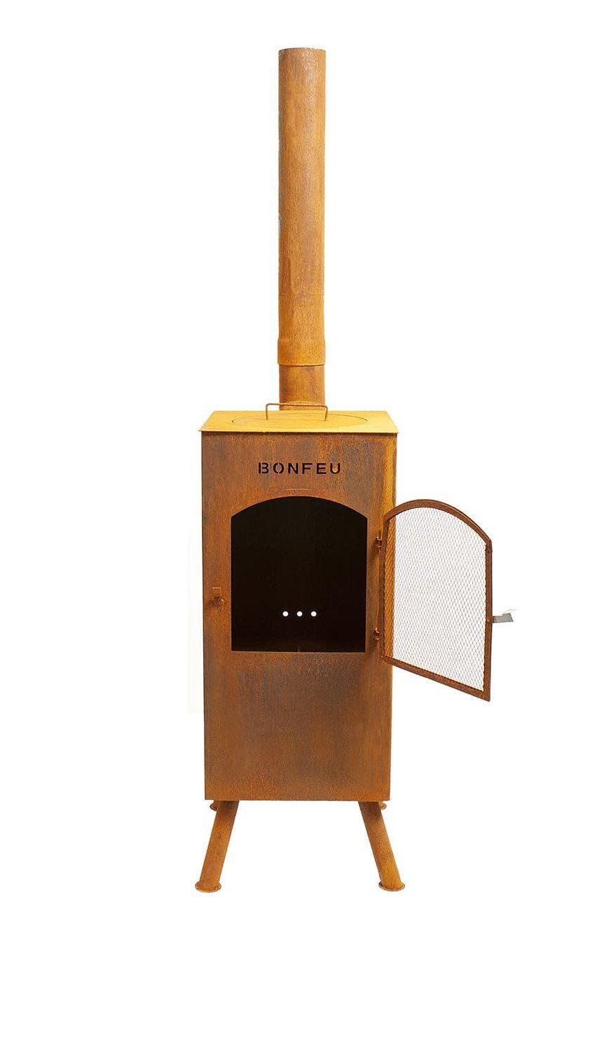BonFeu BonCarré QLP chimenea de jardín Corten