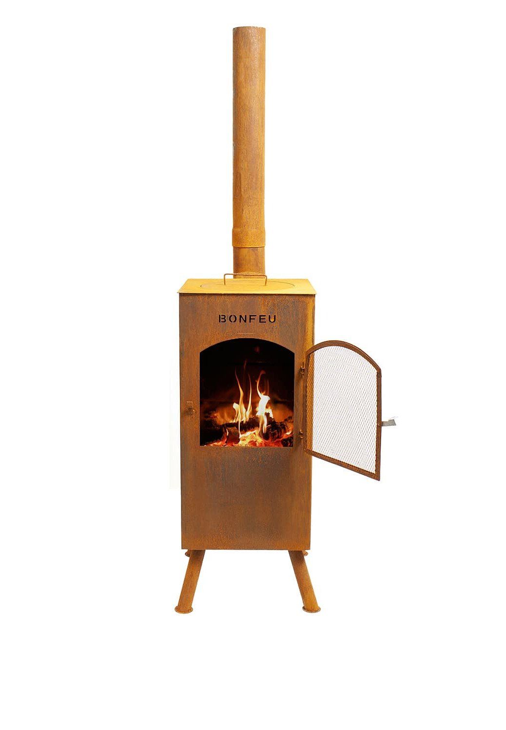 BonFeu BonCarré QLP chimenea de jardín Corten