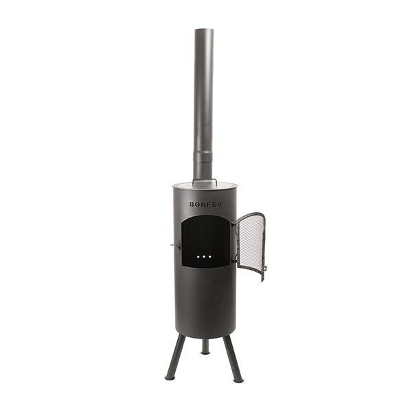 BonFeu BonGiano LP Negro chimenea de jardín