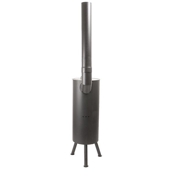 BonFeu BonGiano LP Negro chimenea de jardín