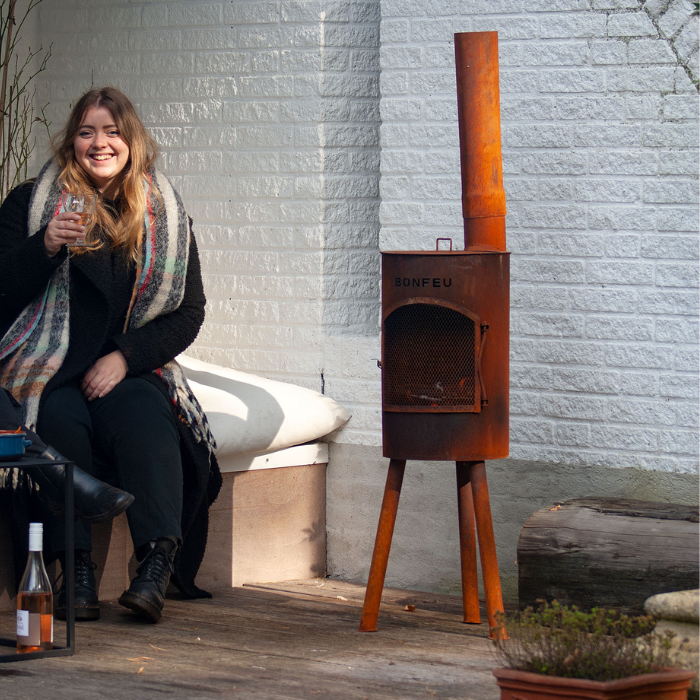 BonFeu BonGiano SP Corten Chimenea Exterior