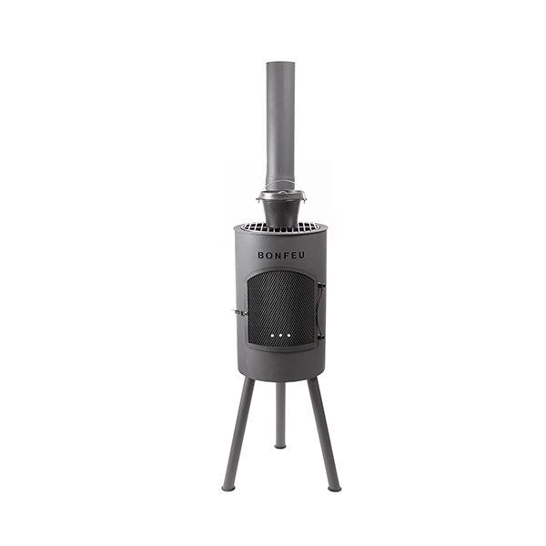 BonFeu BonGiano SP Negro chimenea de jardín