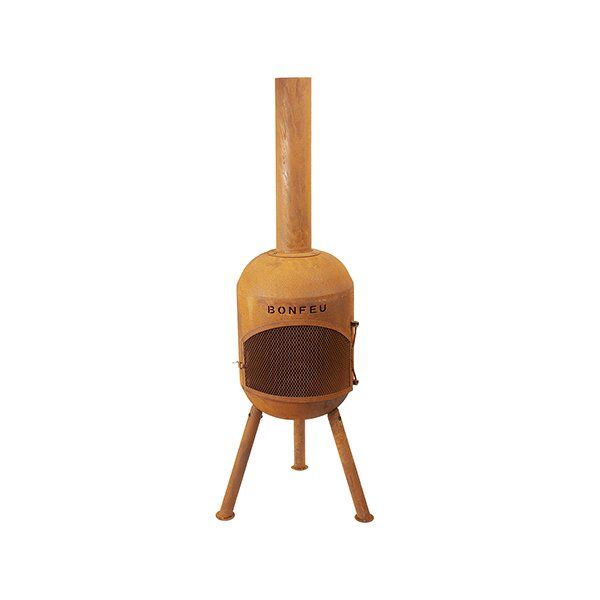 BonFeu BonSolo chimenea de jardín Óxido