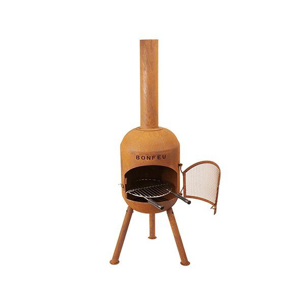 BonFeu BonSolo chimenea de jardín Óxido