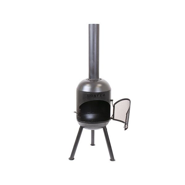 Bonfeu BonSolo Negro chimenea de jardín
