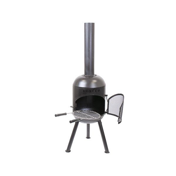 Bonfeu BonSolo Negro chimenea de jardín