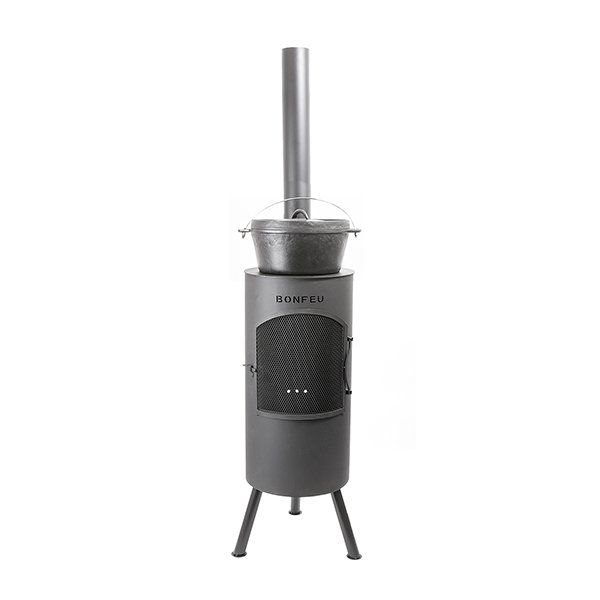 BonFeu Bontino LP Negro chimenea de jardín